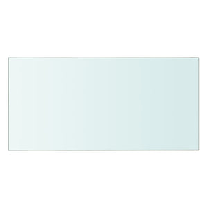 vidaXL Shelves 2 pcs Panel Glass Clear 60x30 cm