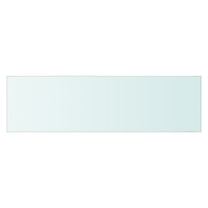 vidaXL Shelves 2 pcs Panel Glass Clear 70x20 cm