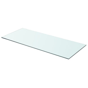 vidaXL Shelves 2 pcs Panel Glass Clear 70x30 cm