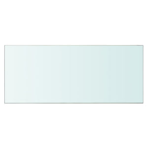 vidaXL Shelves 2 pcs Panel Glass Clear 70x30 cm