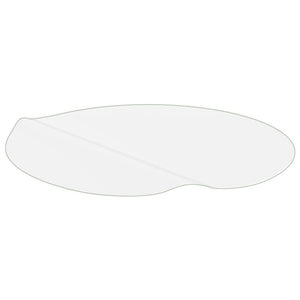 vidaXL Table Protector Transparent Ø 90 cm 2 mm PVC