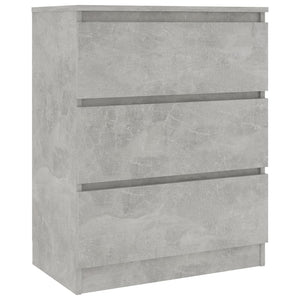 vidaXL Sideboard Concrete Grey 60x35x76 cm Engineered Wood