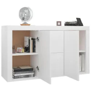 vidaXL Sideboard White 120x36x69 cm Engineered Wood