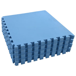 vidaXL Floor Mats 24 pcs 8.64 ㎡ EVA Foam Blue