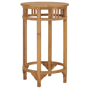 vidaXL 3 Piece Garden Bar Set Solid Teak Wood