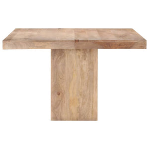 vidaXL Dining Table 120x120x77 cm Solid Mango Wood