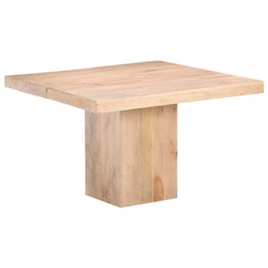 vidaXL Dining Table 120x120x77 cm Solid Mango Wood