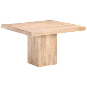 vidaXL Dining Table 120x120x77 cm Solid Mango Wood