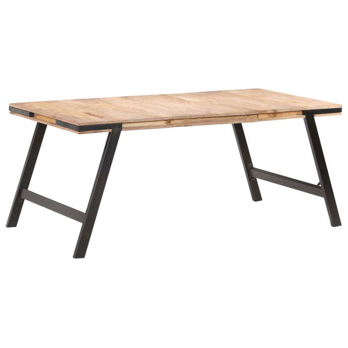 vidaXL Dining Table 180x90x76 cm Solid Mango Wood