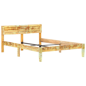 vidaXL Bed Frame Solid Reclaimed Wood 120x200 cm