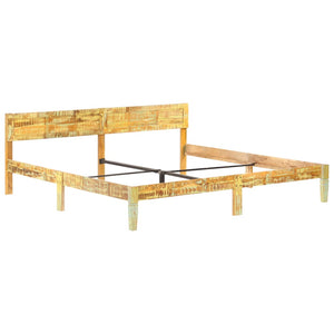 vidaXL Bed Frame without Mattress Solid Reclaimed Wood 200x200cm