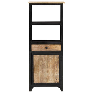 vidaXL Highboard 45x32x110 cm Solid Mango Wood