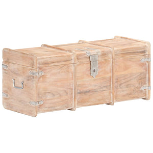 vidaXL Storage Chest 90x40x40 cm Solid Acacia Wood