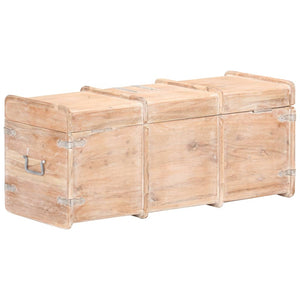 vidaXL Storage Chest 90x40x40 cm Solid Acacia Wood