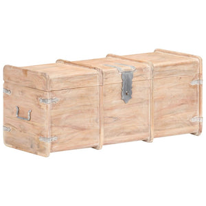 vidaXL Storage Chest 90x40x40 cm Solid Acacia Wood