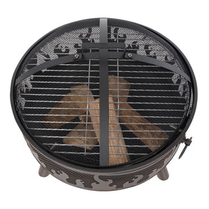 RedFire Fire Pit Blazer Bronze Steel