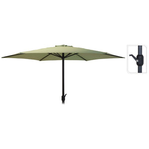 ProGarden Garden Parasol Lundi 150x250 cm Light Grey