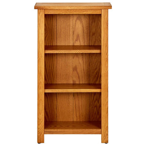 vidaXL Bookcase 45x22.5x82 cm Solid Oak Wood