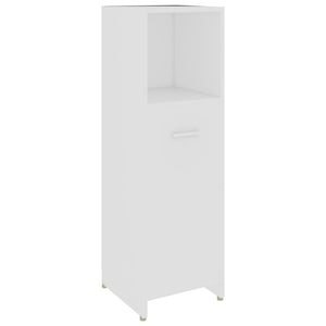 vidaXL Bathroom Cabinet White 30x30x95 cm Engineered Wood