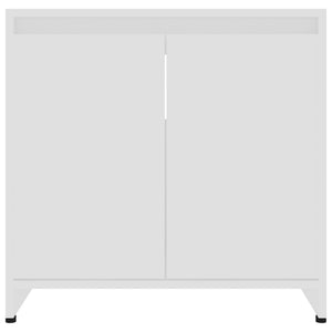 vidaXL Bathroom Cabinet White 60x33x61 cm Engineered Wood