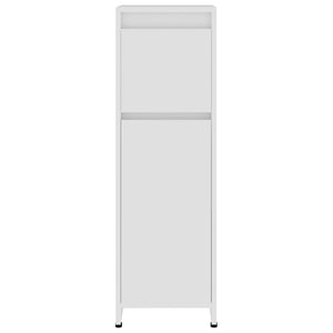 vidaXL Bathroom Cabinet White 30x30x95 cm Engineered Wood