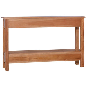 vidaXL Console Table 120x30x75 cm Solid Mahogany Wood