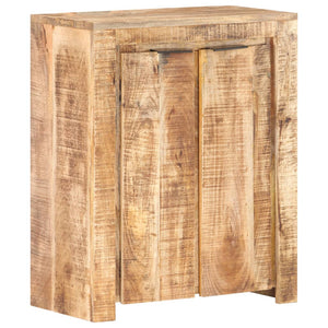 vidaXL Sideboard 59x33x75 cm Rough Mango Wood