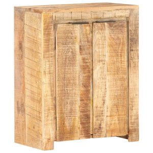 vidaXL Sideboard 59x33x75 cm Rough Mango Wood