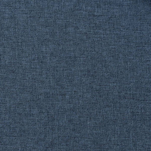 vidaXL Linen-Look Blackout Curtains with Grommets 2 pcs Blue 140x175cm