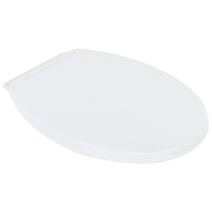 vidaXL High Rimless Toilet Soft Close 7 cm Higher Ceramic White