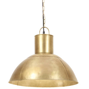 vidaXL Hanging Lamp 25 W Brass Round 48 cm E27