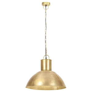 vidaXL Hanging Lamp 25 W Brass Round 48 cm E27