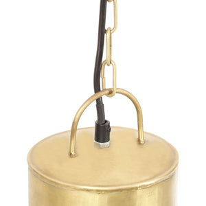 vidaXL Hanging Lamp 25 W Brass Round 48 cm E27