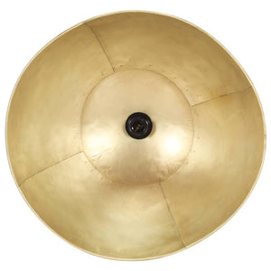 vidaXL Hanging Lamp 25 W Brass Round 48 cm E27