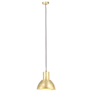 vidaXL Hanging Lamp 25 W Brass Round 28.5 cm E27