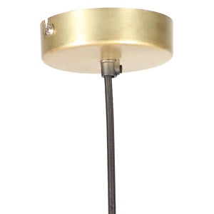 vidaXL Hanging Lamp 25 W Brass Round 28.5 cm E27