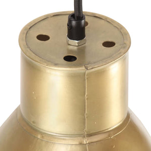 vidaXL Hanging Lamp 25 W Brass Round 17 cm E27