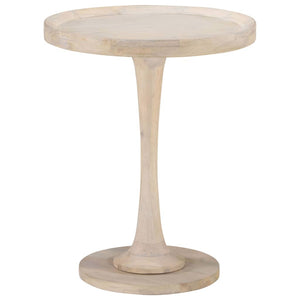 vidaXL Side Table Ø60x75 cm Solid Mango Wood