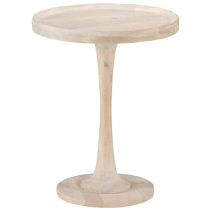 vidaXL Side Table Ø60x75 cm Solid Mango Wood