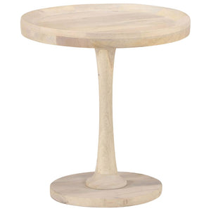 vidaXL Side Table Ø50x55 cm Solid Mango Wood