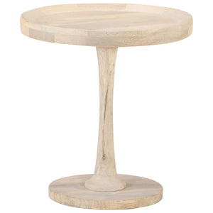 vidaXL Side Table Ø50x55 cm Solid Mango Wood