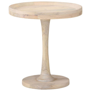 vidaXL Side Table Ø50x55 cm Solid Mango Wood