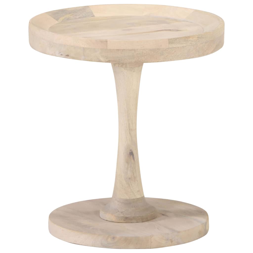 vidaXL Side Table Ø40x45 cm Solid Mango Wood