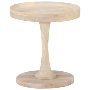 vidaXL Side Table Ø40x45 cm Solid Mango Wood