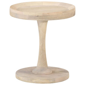 vidaXL Side Table Ø40x45 cm Solid Mango Wood