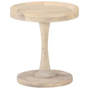 vidaXL Side Table Ø40x45 cm Solid Mango Wood