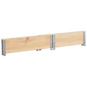 vidaXL Raised Bed 60x80 cm Solid Pine Wood (310048)