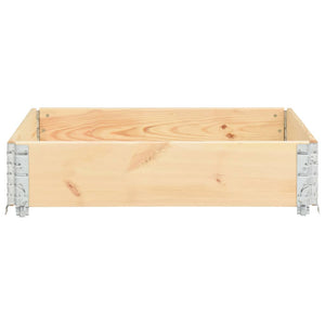 vidaXL Raised Bed 100x100 cm Solid Pine Wood (310056 )