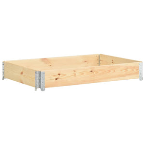 vidaXL Raised Bed 100x150 cm Solid Pine Wood (310058)