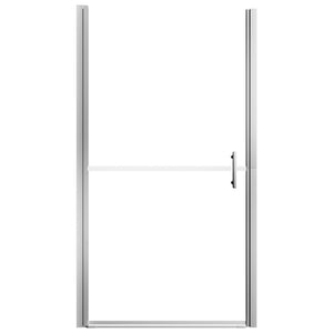 vidaXL Shower Door Tempered Glass 81x195 cm